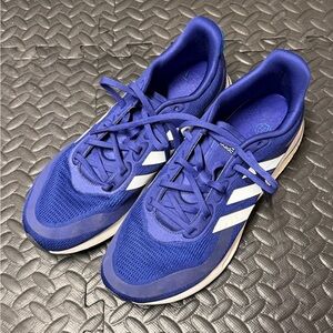 Adidas Supernova Blue and White Running Shoes sz 9.5